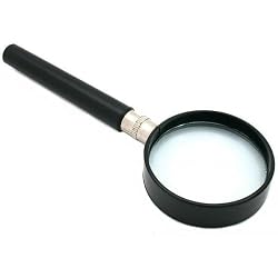 5x Magnifying Glass Stamp Coin Magnifier Opti Tool 2"