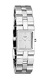 D&G Dolce & Gabbana Women's DW0739 Picnic Silver Tank Analog Bracelet Watch