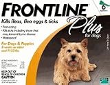 Frontline Plus, Dogs 0-22 lbs, 6 Tubes