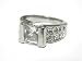 Cubic Zirconia Silver Engagement Stone Ring Party Fashion Jewelry