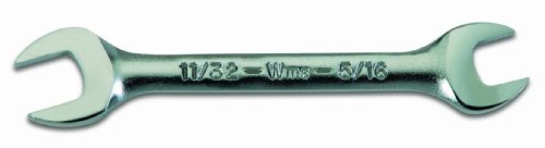 JH Williams OES-0607 Short Double Head Open End Wrench, 3/16 by 7/32-Inch On Sale