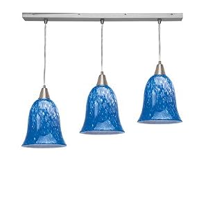 Access Lighting 52314 - Manhattan Bell Glass Bar 3 Lights Pendant