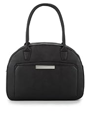 Metal Tab Bowler Bag