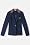 Corduroy Blazer With Leather Collar And Elbow Patches