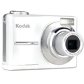 7MP 3x Optical 5x Digital Zoom HD Camera (White)