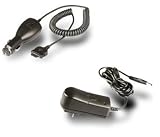 (2-in-1 Combo) Car Charger + AC/ Wall/ Travel Charger for Palm Zire 22 / Z22