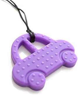 Baby Gamo Car Teething Necklace Purple