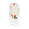 Honey-Can-Do SFT-01243 Vinyl Suit Bag 42-Inches Tall, White