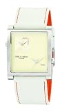 Charles-Hubert, Paris Men's 3748-F Premium Collection Stainless Steel Dual-Time Watch