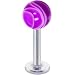 Purple MARBLE Labret