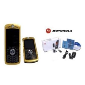 Motorola L7 Slvr Gold Ultra Slim Cellular Phone (Unlocked)