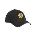 Chicago Blackhawks Black Unstructured Flex-Fit Hat by Reebok
