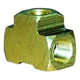 Buy 1 8 FPT Forged Female Tee Brass Pipe Fitting, Pack of 5 by Utility