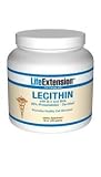 Lecithin with B-5 and BHA (95% Phosphatides, De-oiled), 16 Oz Granules (454 G)