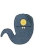 UglyDoll Little Uglys Uglyworm Blue 7-Inch