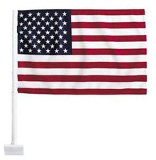 Patriotic Car Flag
