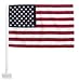 Patriotic Car Flag Image