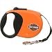 Harley-Davidson 16' Retractable Lead, Large, Color:Orange