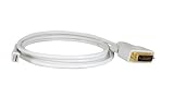 6ft Mini Displayport Male to DVI Male Cable (Pure White, Set of 1)