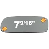 1995-2002 KIA SPORTAGE Flat, Driver Side Replacement Mirror Glass by Automotive Mirror Glass