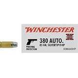 380 Auto 85Gr. Silvertip HP/50