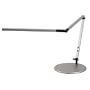 Koncept Z-Bar Mini High Power Adjustable LED Desk Lamp Daylight White Illumination - Silver