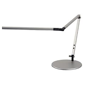 Koncept Z-Bar Mini High Power Adjustable LED Desk Lamp Daylight White Illumination - Silver