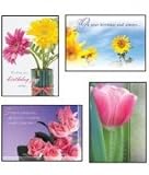 Scripture Greeting Cards-KJV-Boxed-Birthday - Birthday Blossoms