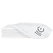 ZEUS 100% Cotton Barbershop Steam Towel, 14" x 32", 12 Count