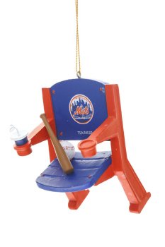 MLB Licensed New York Mets Team Stadium Chair Ornament