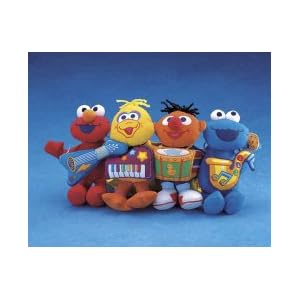 Click here to buy Fisher Price Elmo and His Traveling Band.