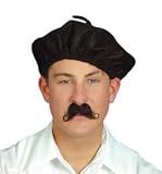 Black Felt Beret