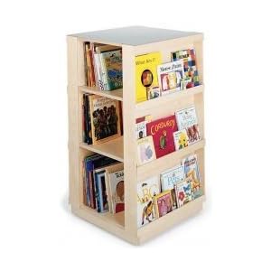 44 H Big Book Four Sided Library Book Shelves