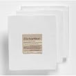 Little Bamboo Fitted Cribsheet , White