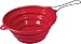 Fox Run Silicone 8 Collapsible Strainer, Red