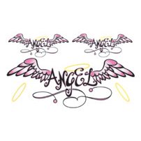 Angel Wings Temporary Tattoo 2.5x3.5