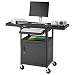 Da-Lite Audio Visual Cart with Electric Portable Speakers (6611)