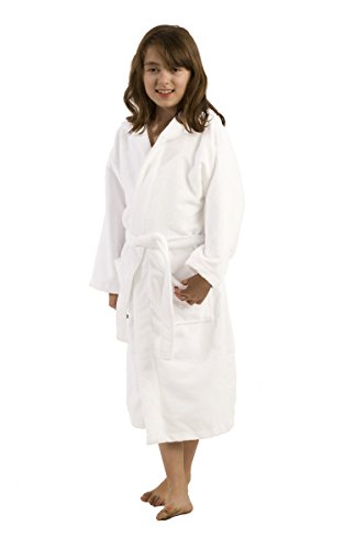 Microfiber Terry Hooded Robe for Kids Bathrobe