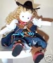 Green Tree Musical Doll Cowgirl Doll