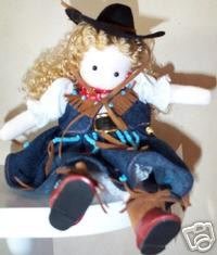 Childrens Toyshop  Toys : Green Tree Musical Doll Cowgirl Doll