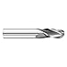 Fullerton Tool 92377 | 4.50mm Diameter x 5mm Shank x 14mm LOC x 51mm OAL 3 Flute Uncoated Solid Carbide Ball End Mill