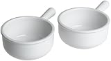 Le Creuset Stoneware French Onion Soup (set of 2), White