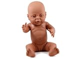 Enlarge toy image: Early Moments 40 cm Girl Doll (Black) -  preschool activity for young kids