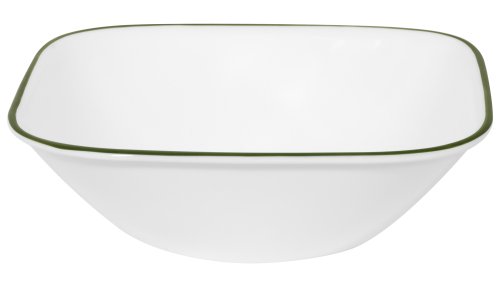 Corelle Square 22-Ounce Soup/Cereal Bowl, Pretty Pink