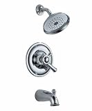 DELTA/PEERLESS FAUCET CO. 174902 LEWISTON SERIES TUB AND SHOWER FAUCET - CHROME FINISH