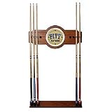 University of Pittsburgh Wood & Mirror Wall Cue Rack
