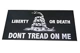 "Dont Tread On Me" (Black) Bumper Sticker