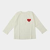 Anak Jujur 長袖ワッペンＴシャツ【オフクリーム】【size:90】