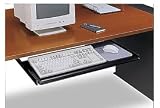 Keyboard Shelf In Dark Cherry - Office Furniture Groupings