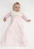 Halo Appliqué Cotton Sleepsack- Pink Princess